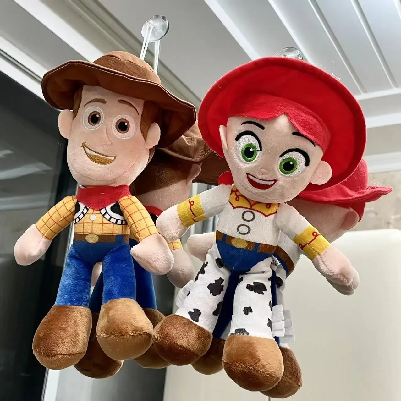 Toy Story Buzz Lightyear Woody Jessie Action Figure Portachiavi Set Personaggio ufficiale Borsa Fascino Accessorio per auto per i fan Regalo