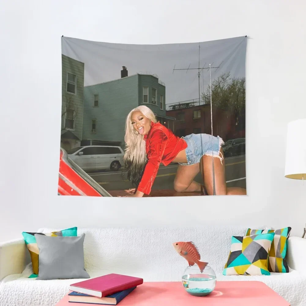 

Megan Thee Stallion In A Car Tapestry Aesthetic Room Decorations Home Decorating Anime Decor Decoration For Home Tapestry