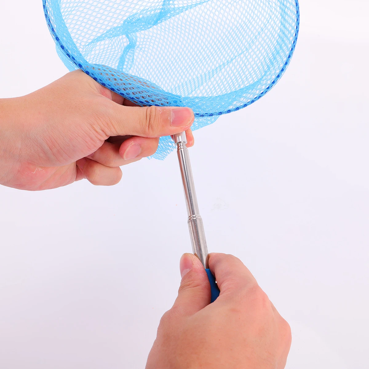 

5 Pcs Butterfly Nets Stainless Steel Extendable Fishing Catching Large Pocket Kids Insect Net Outdoor Safe Anti