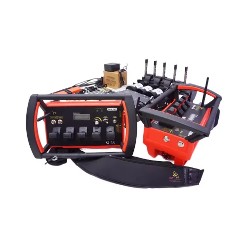 6-Function Joystick Remote Control | 12-24V Hydraulic Valve for Truck Crane - Precision Weightlifting Operation