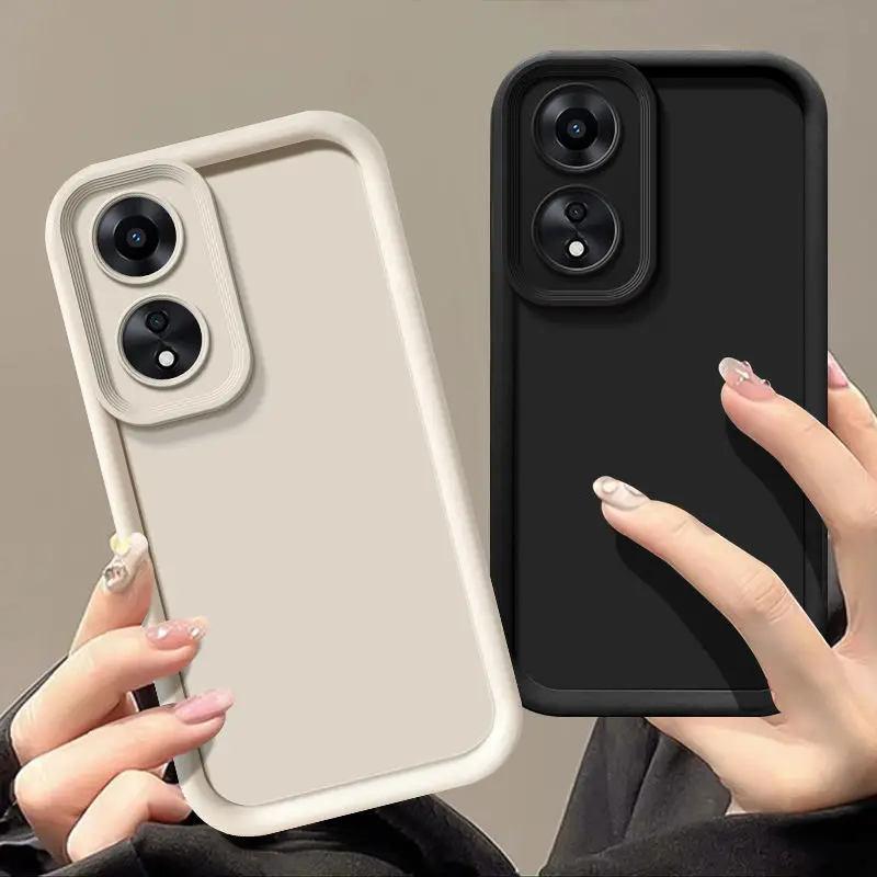 For OPPO A38 Phone Case OPPO A18 Case Frosted Shockproof Matte anti drop soft shell protective cover