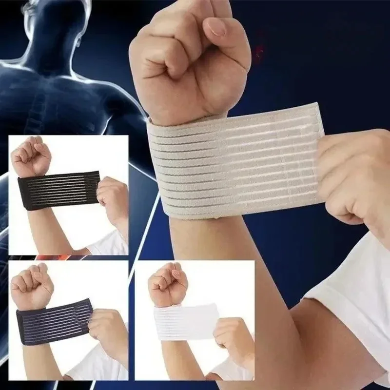 1-5pcs Sport Wristbands Compression Knee Pad Joint Support Tape Gym Elastic Bandage Breathable Adhesive Wrap Fitness Accessories