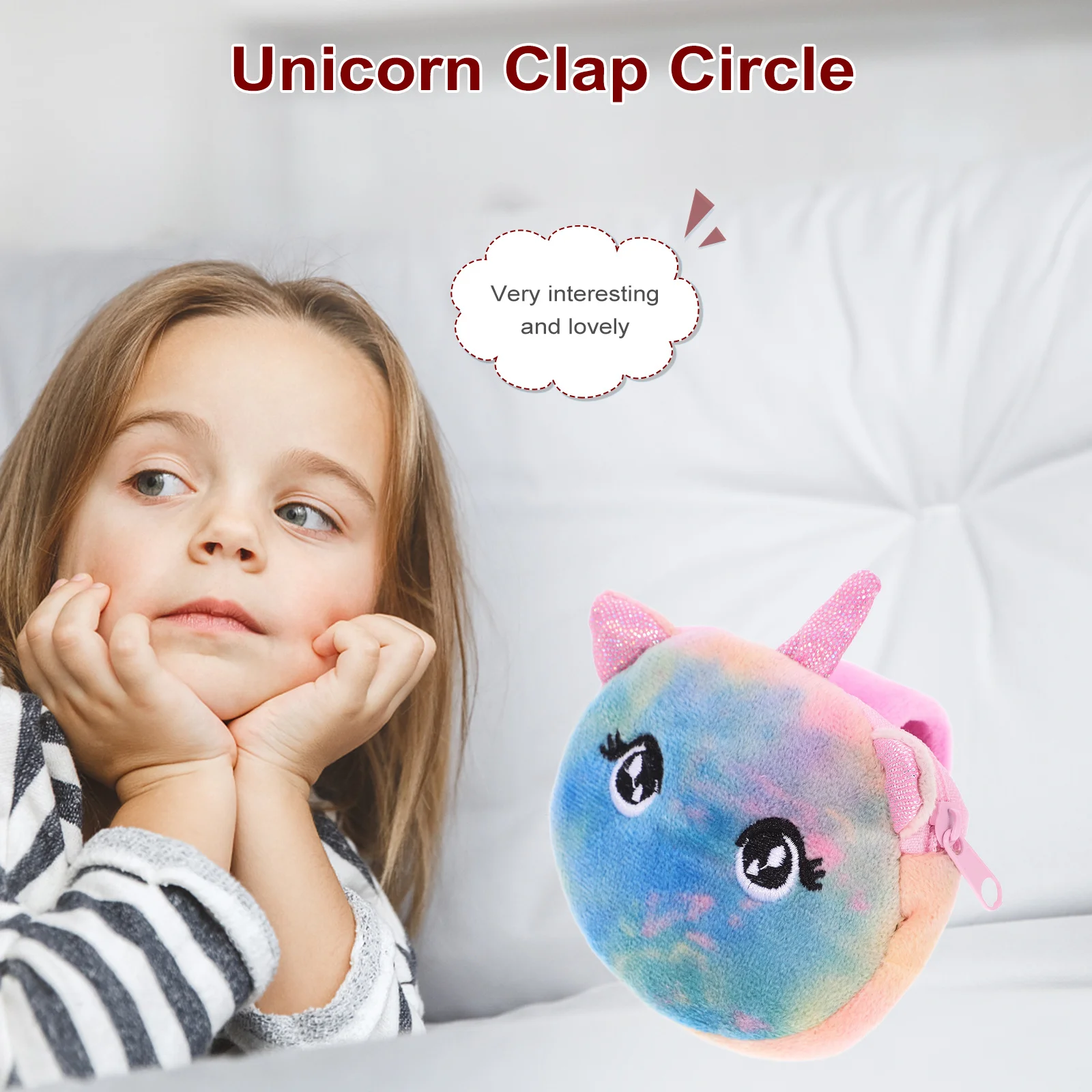 Bracelet licorne à pression souple, 1 pièce, porte-monnaie pour enfants, cadeaux de fête, anniversaire, noël, pâques, décor