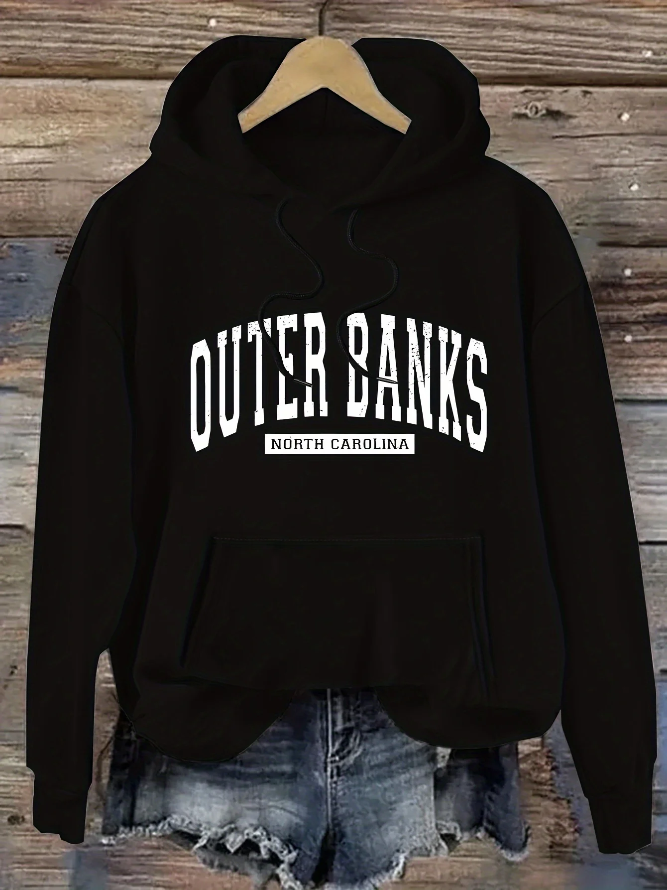 البنوك الخارجية الشمال عارضة هوديي للنساء الأبجدية طباعة مقنعين البلوز أزياء عارضة الهيب هوب البلوز المتناثرة للجنسين #4