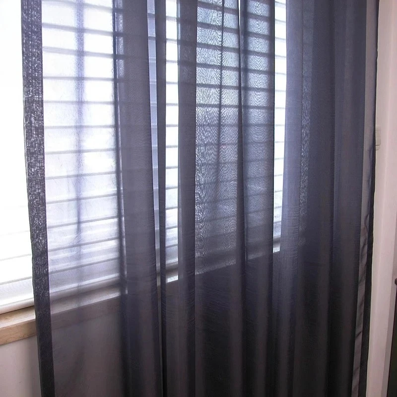 

Custom Size Fashion Luxury European Sheer Curtains Tulle Curtains for Living Room Thick Yarn Voile Organza Drapes