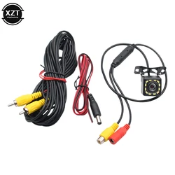NEWEST Wide Angle HD Car Rearview Camera Rear View Video Vehicle Camera Backup Reverse Camera 12 LED Night Vision Parking Camera