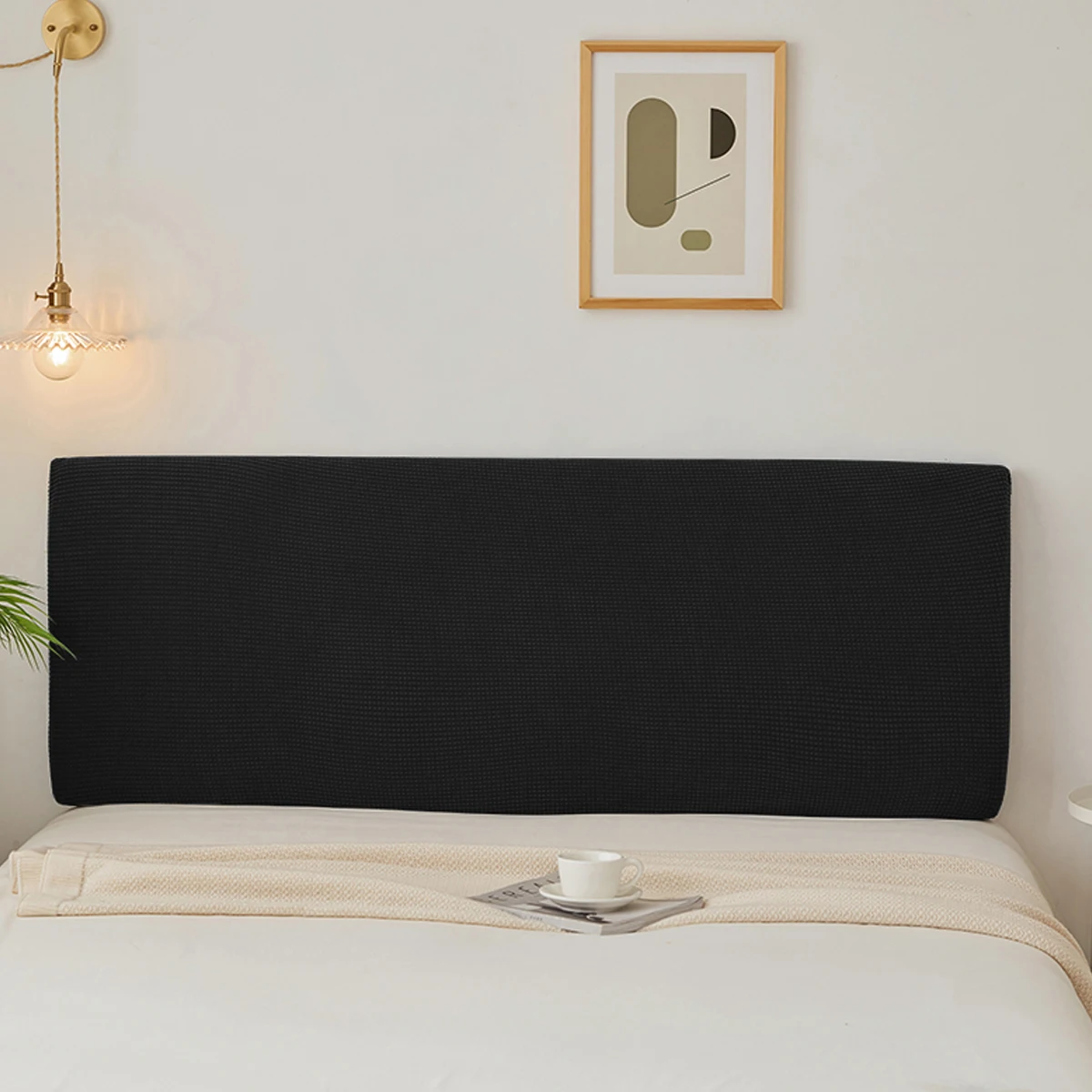 New All-Inclusive Headboard Cover Soft Cover Simple Modern Dustproof Nordic universal Headboard Cover Wooden Bed Backr