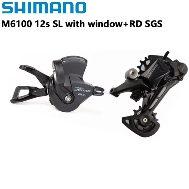 

SHIMANO M7100 1x12s Групповой набор DEORE SLX XT XTR M6100 M7100 M8100 M9100 12s Рычаг переключателя передач Задний переключатель 12S Группа MTB Мини-набор
