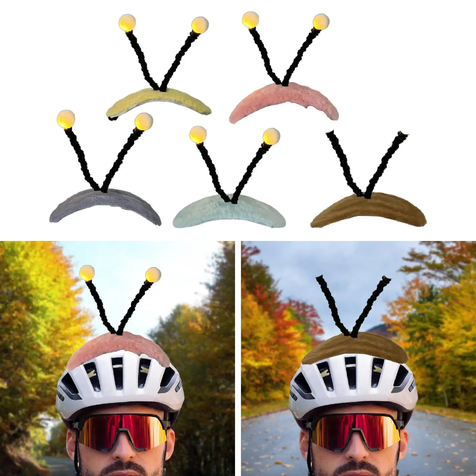 Ski Helmet Decoration Adorable Versatile Decorative Reliable Easy to Install