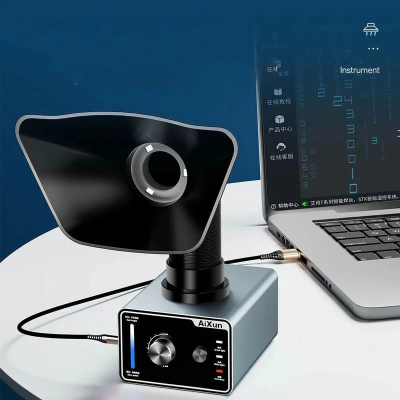 مستخرج الدخان AIXUN ES02 بزر واحد يبدأ مع التحكم الصوتي AI، شفط قوي، ترشيح فعال، قوي ومتين #5