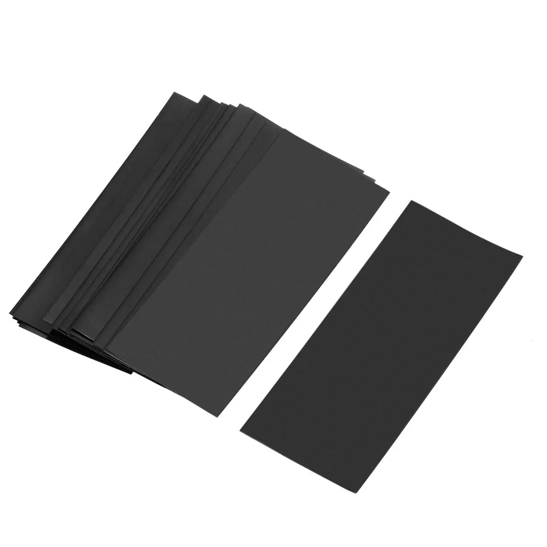 

20/50Pcs PVC Heat Shrink Tubing 17/23/29.5mm Flat Width 48/53/72mm Length Pre Cut Heat Shrink Wrap Tube for 18650 Battery Pack