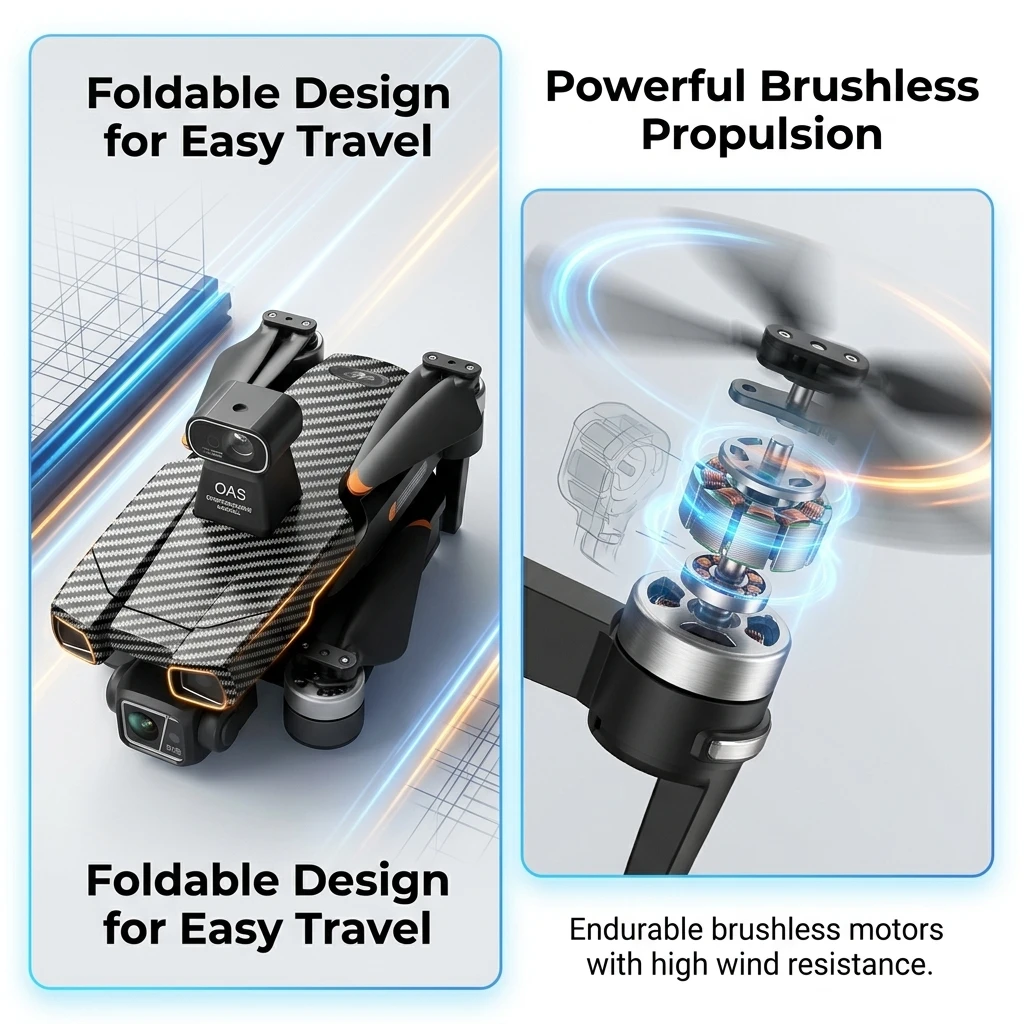 AE86 PRO MAX GPS Drone with 8K Dual ESC Camera,3-Axis Gimbal,Brushless Motor,360°Laser Avoidance,5G Transmission,Long Flight Tim