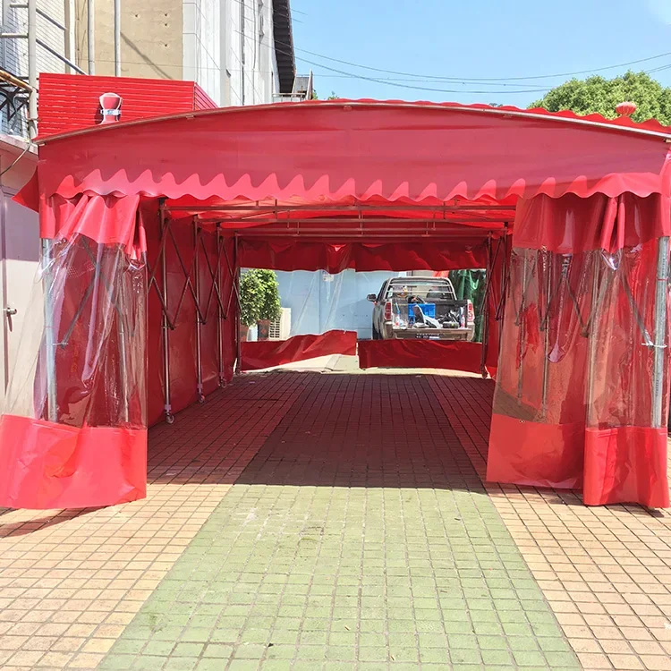 weatherproof semi permanent/temporary available tarpaulin canopy warehouse tent for outdoor Malaysia storage tents