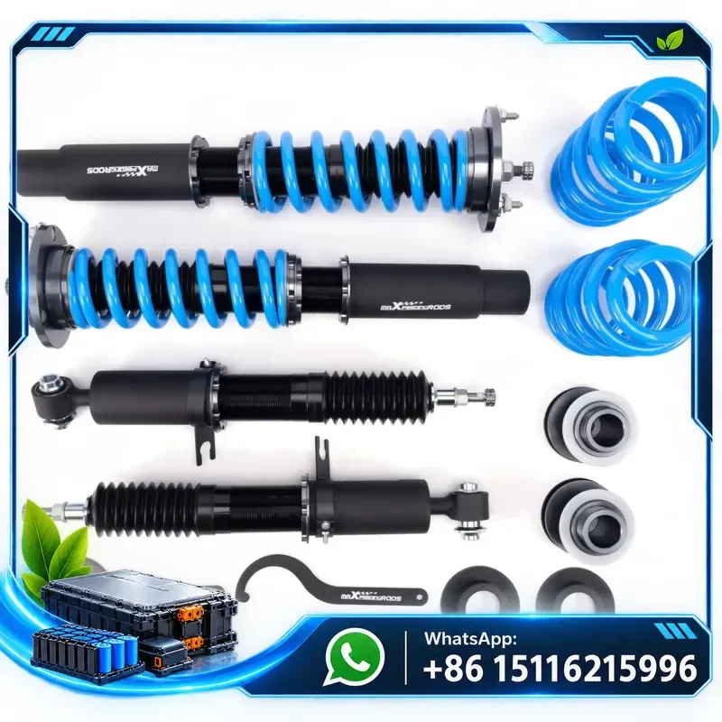 T6 Coilover Lowering Kit Shocks Struts Assembly for X5 X6 F15 F16 2014-2018 Daily Use