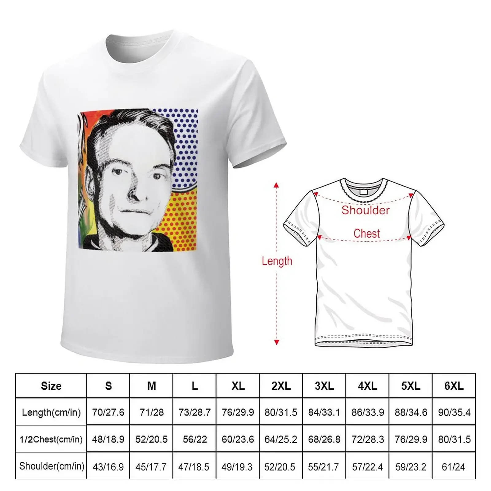 Literally Roy Lichtenstein T-Shirt plain Aesthetic clothing black t shirts for men heavyweights sports fans mens t shirts pack