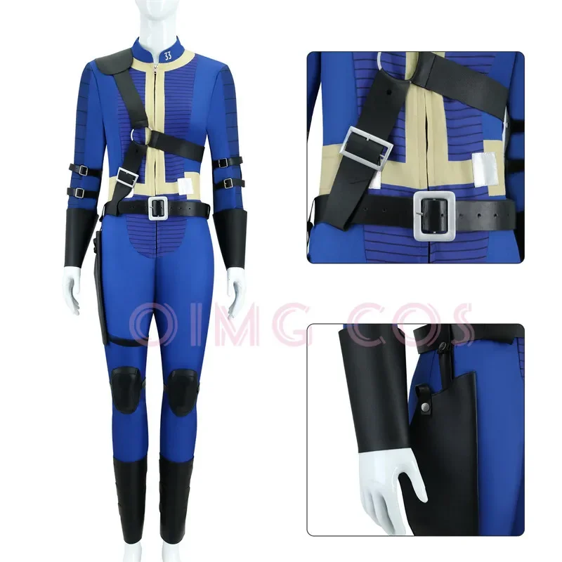 Fallout Season 1 Lucy MacLean Cosplay Costume Adult Carnival Uniform  Anime Halloween Party Costumes Masquerade Women Game