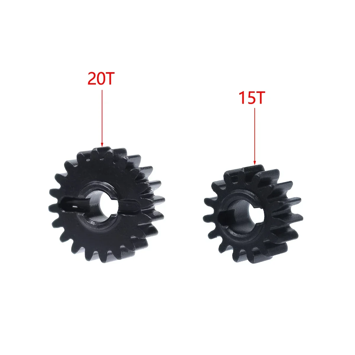 FCX24 15T/20T Metal Steel Portal Axle Gear Set ingranaggi in acciaio per 1/24 FMS FCX-24 Xiaoqi RC Crawler Car sostituzione parti di aggiornamento