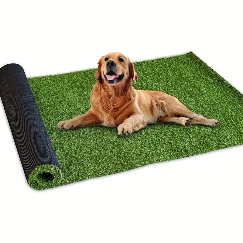

3.2x16 FT Artificial Grass Turf ,0.8"/2cm Pile Height Realistic Synthetic Grass for Pet Dog Garden Backyard Balcony
