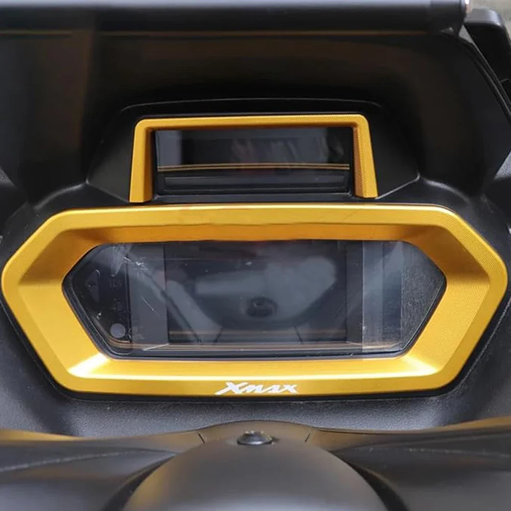 For XMAX300 XMAX250 XMAX 300 125 250 2023 Accessories Electric Door Lock Dashboard Instrument Frame Cover Trim