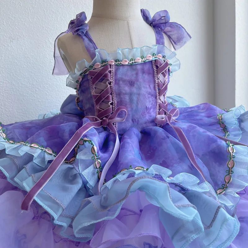 Baby Girls' Lolita Dress com arco bonito, Birthday Princess Dresses, Roupa infantil, Tutu infantil, Moda, Verão, 2024