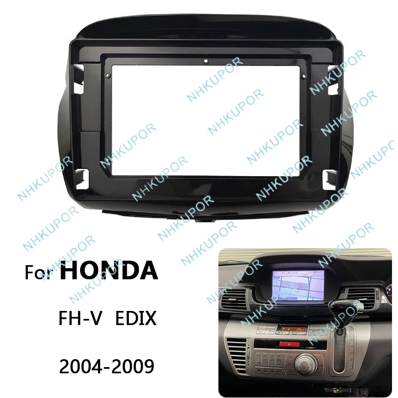 

Комплект рамки автомобильного радио для HONDA FR-V EDIX 2004-2009, автоматическая стереосистема, установка объемной приборной панели, лицевая панель, монтажная рамка, лицевая панель