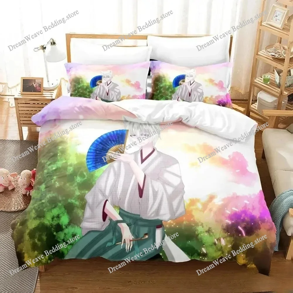 Home Textile Cartoons Kamisama Kiss Tomoe Cover Duvet Cover Pillow Case Boy Girl Polyester Bedding Set King Queen Twin Size