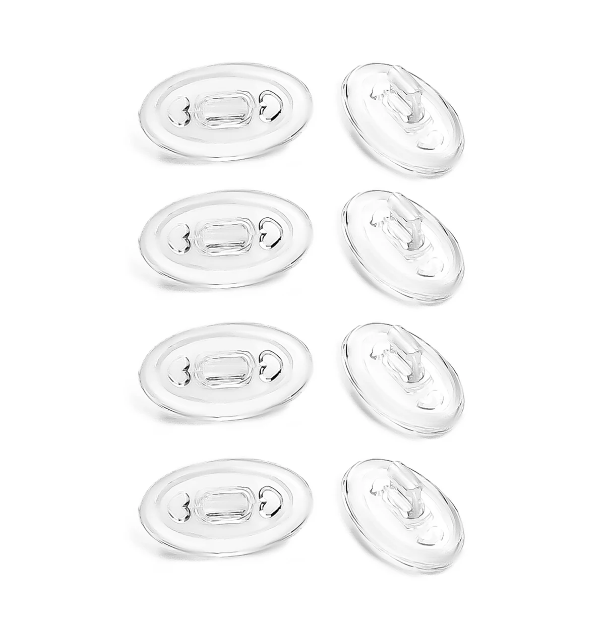 

Резиновый комплект, сменные носовые упоры для Oakley Wire Tap 2.0 OO4145 Оправа для солнцезащитных очков