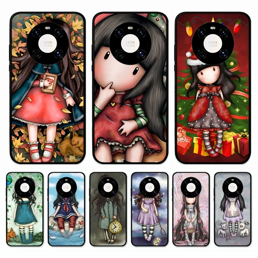 Cute Cartoon Girl Kid santoro_gorjuss Phone Case For Huawei Mate 10 20 30 40 50 lite pro Nova 3 3i 5 6 SE 7 pro 7SE