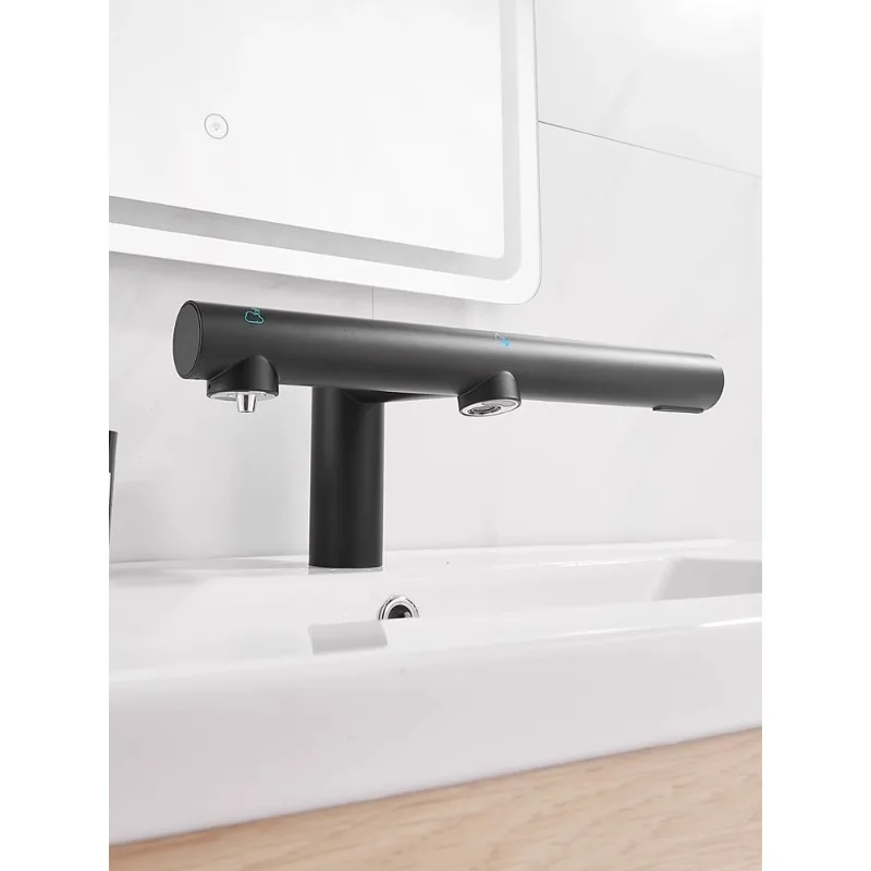 

Fully automatic induction faucet, bathroom three in one hand dryer, hand washing and drying integrated machine, faucet