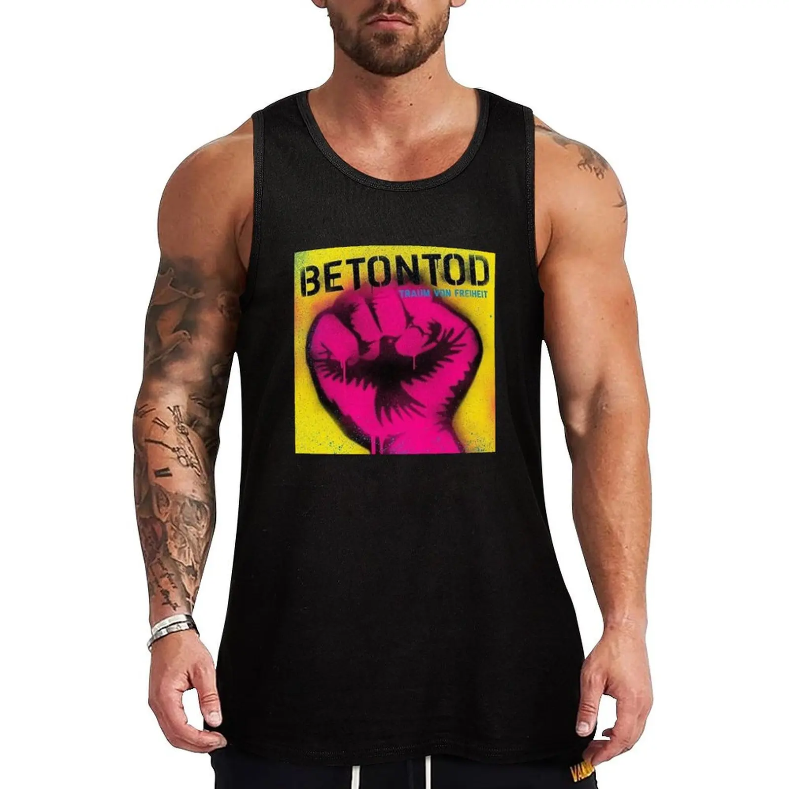 Betontod - Traum von Freiheit album 2015 Tank Top Sleeveless men sleeveless t-shirts for men