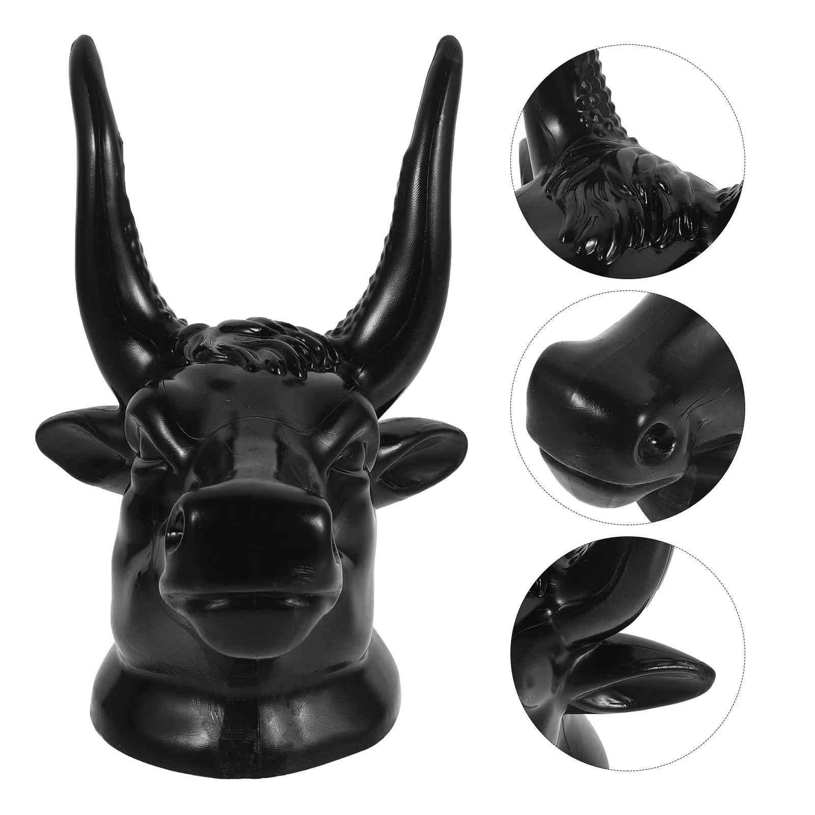 Guitar Hanger Self Lock Bull Holder Attachable Stand Rack for Wall Acoustic Mount Black Head Hook