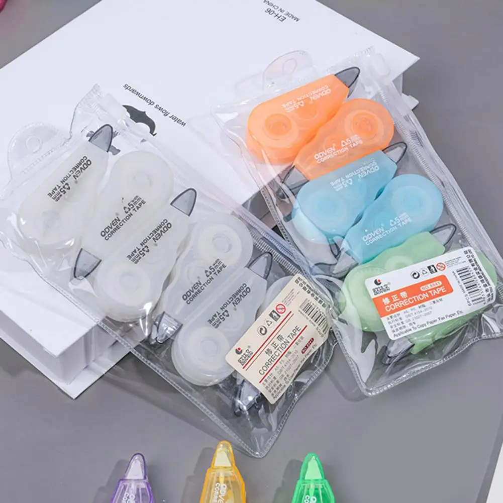 6Pcs/Set Glue Roller  Durable Correct Wrong Writing Tape Roller  Compact Glue Tape