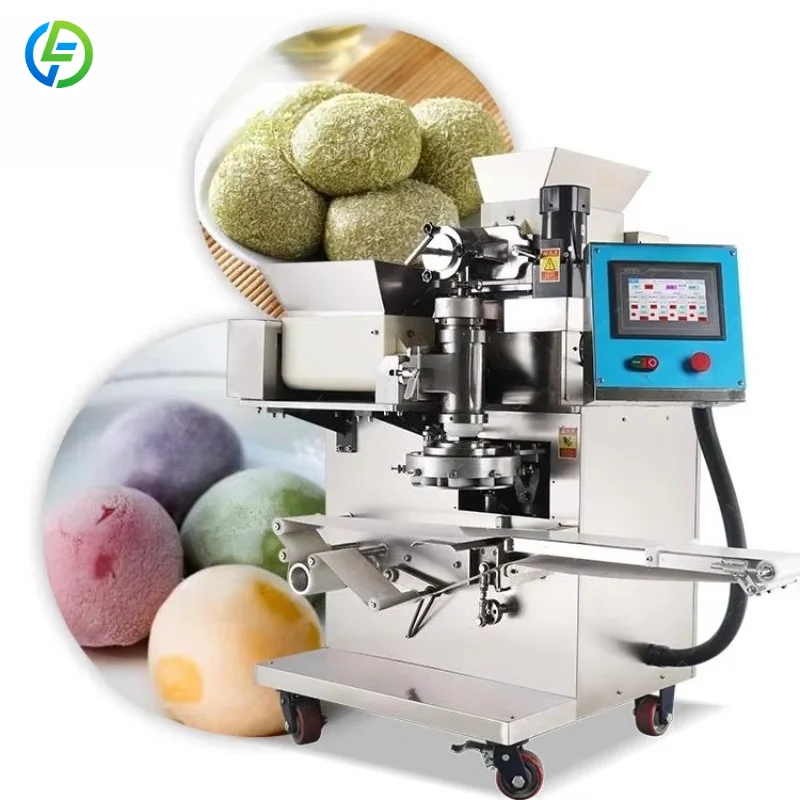 Customized Automatic Industrial Red Peach Kueh Peanut Filling Machine Red Peach Machine Kueh Encrusting and Filling Machine