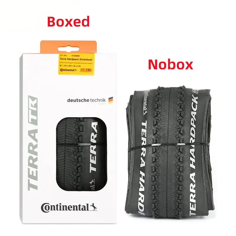 Continental MTB Tire 29 27.5 Terra Hardpack ShieldWall Anti Puncture Foldable Tyre Mountain Bicycle E-Bikes Tubeless Gravel Tire