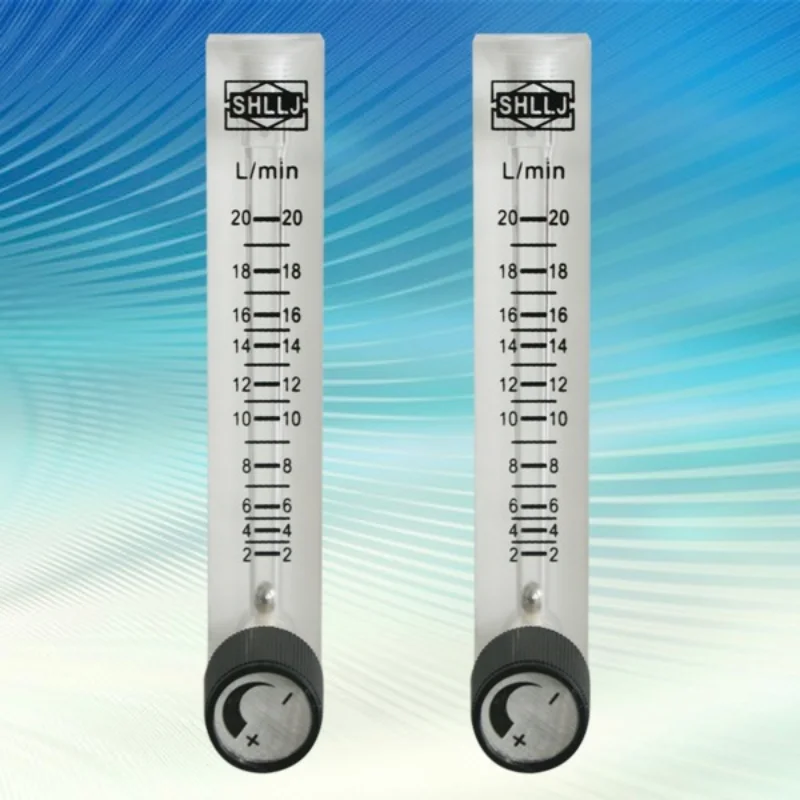 LZQ-6 3 /5/10/20 L/Min Air Oxygen Gas Flow Meter Sensor Flowmeter Caudalimetro Counter Indicator O2 Oxigen Gas Meter