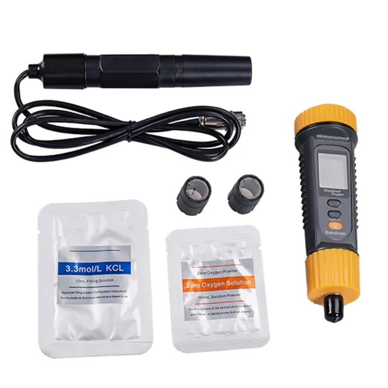 AT21-Oxygen Content Detector 0-20Mg/L Bluetooth Tuya Dissolved Oxygen Meter Digital Water Quality Analyzer For Pool Aquarium