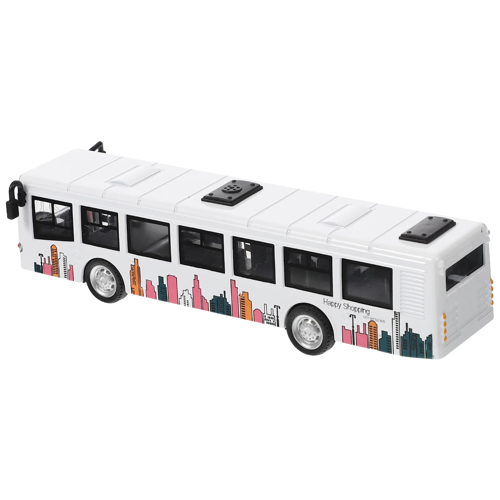 Model autobusu ze stopu aluminium Samochody dziecięce Zabawki Zestaw Kidcraft Abs Plastic Boys Pull Back dla