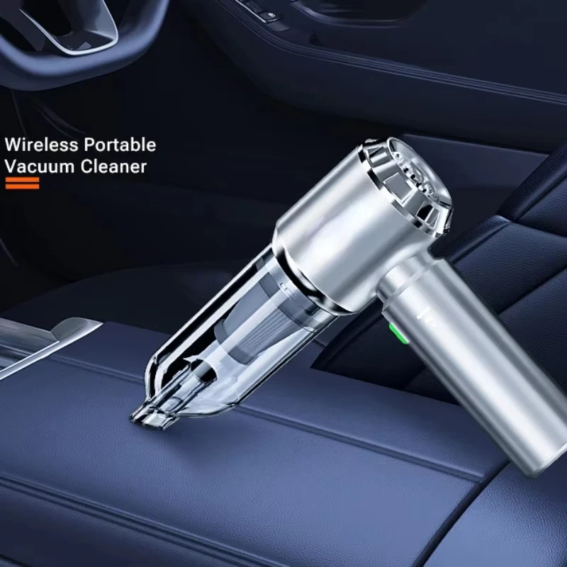 Potente aspirapolvere portatile per auto 3 in 1, soffiatore gonfiabile, aspirapolvere multifunzione regolabile a tre velocità, 16000Pa
