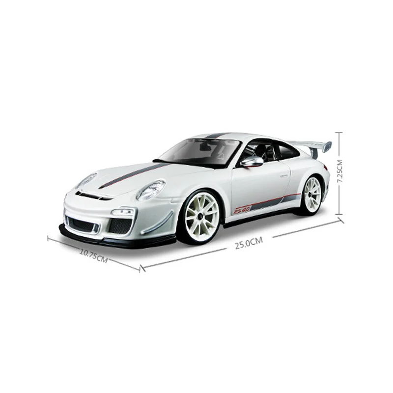 In Stock Special Offer Bburago 1:18 Porsche 911 Gt3 Rs 4.0 Alloy Miniature Diecast Model Porsche 911 Car Model Toys Kids Gift