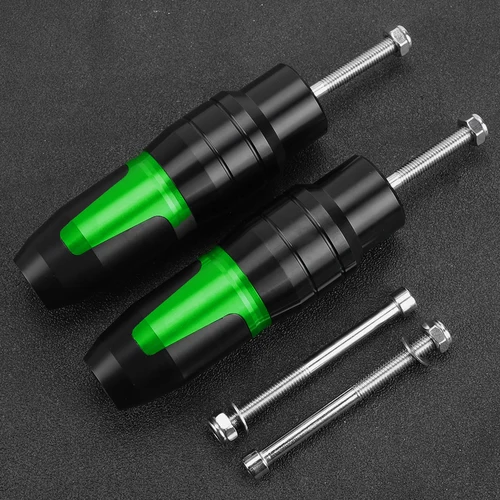 Imagen 2 del producto Para Kawasaki Z500 Ninja 500 Z 500 Ninja500 SE ABS 2024 2025 accesorios de motocicleta deslizadores de escape almohadillas de tope Protector contra choques