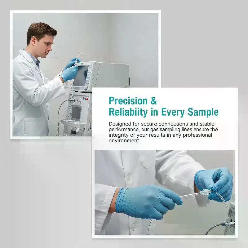 Professional Medical ETCO2 Sample Line for Consistent Sidestream Gas Analysis in Clinics