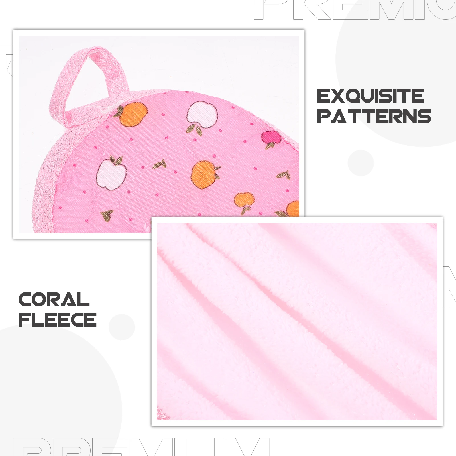 6 قطعة الصوف المرجاني غسل اليد المناشف للمطبخ الحمام سريعة الجافة ماصة منشفة معلقة منشفة امتصاص الماء المنسوجات المنزلية #6