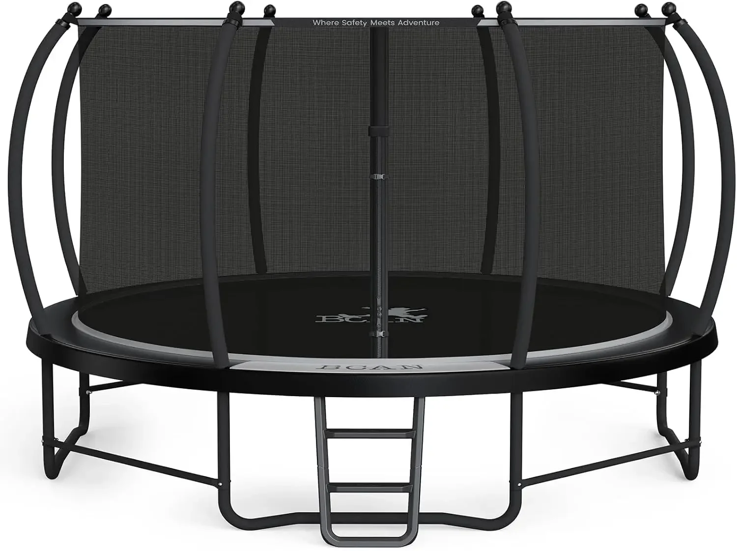 Trampoline 8FT 10FT 12FT 14FT 15FT 16FT Recreational Trampoline with Enclosure for Kids Adults, ASTM Approved, Outdoor Trampolin