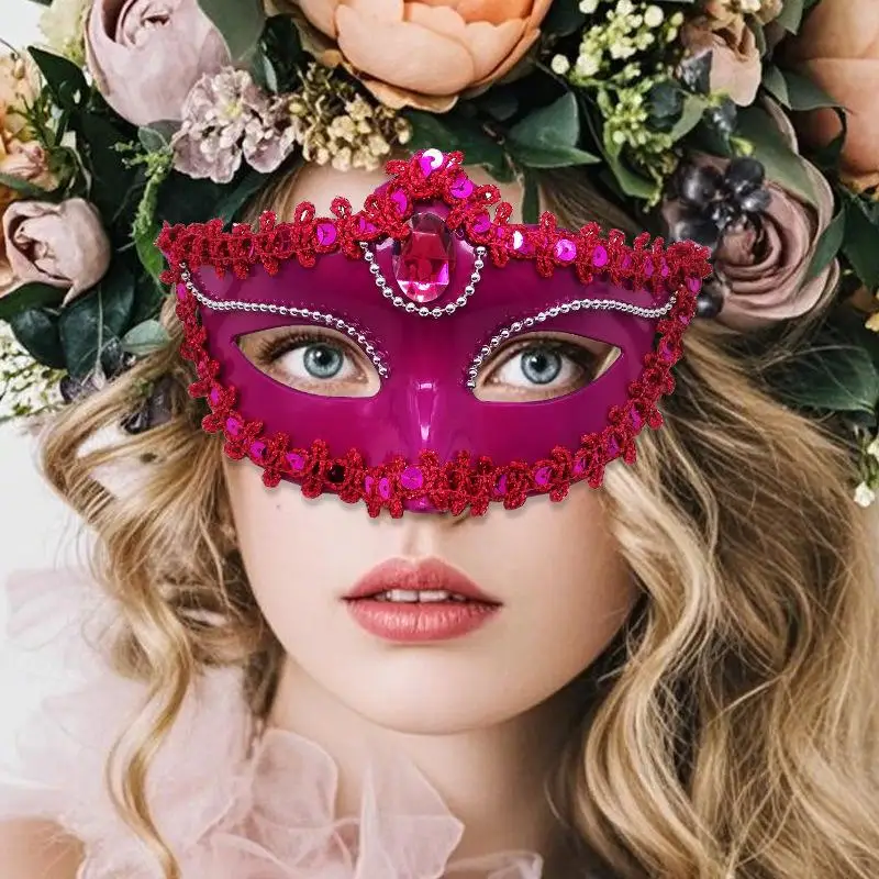 Masque de mascarade pour femmes, masque pour les yeux, accessoires de Cosplay, masque facial pour boîte de nuit, accessoire pour besoins de fête
