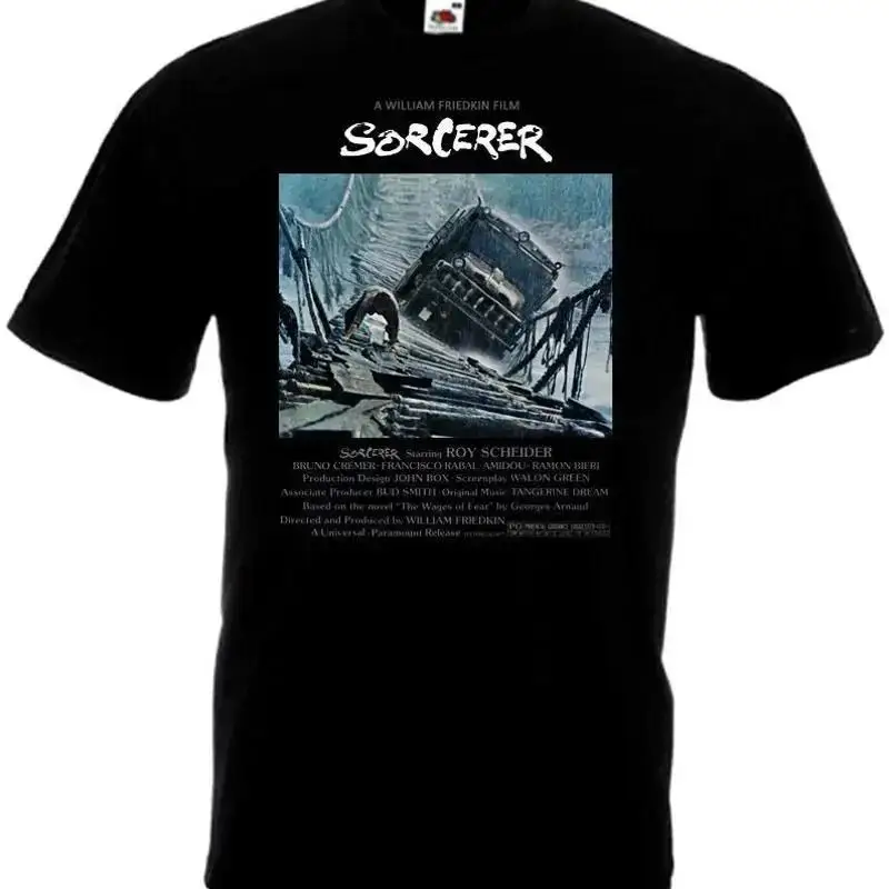 Sorcerer v2 T shirt black movie poster all sizes S 5XL
