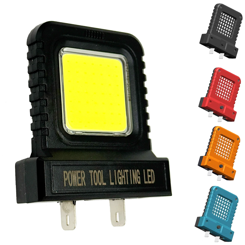 Power Tool Accessories LED Work Light for Makita for Milwaukee for Dewalt for Bosch for Dayi 18V-21V Li-ion Battery