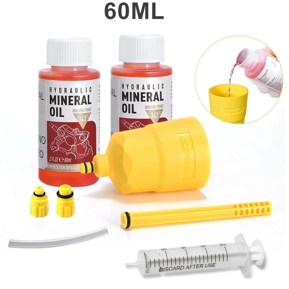 60ML Bicycle Brake Oil Bleed Kit Tools For SHIMANO,TEKTRO,Avid,Series MTB Road Bike Brake Repair Tool