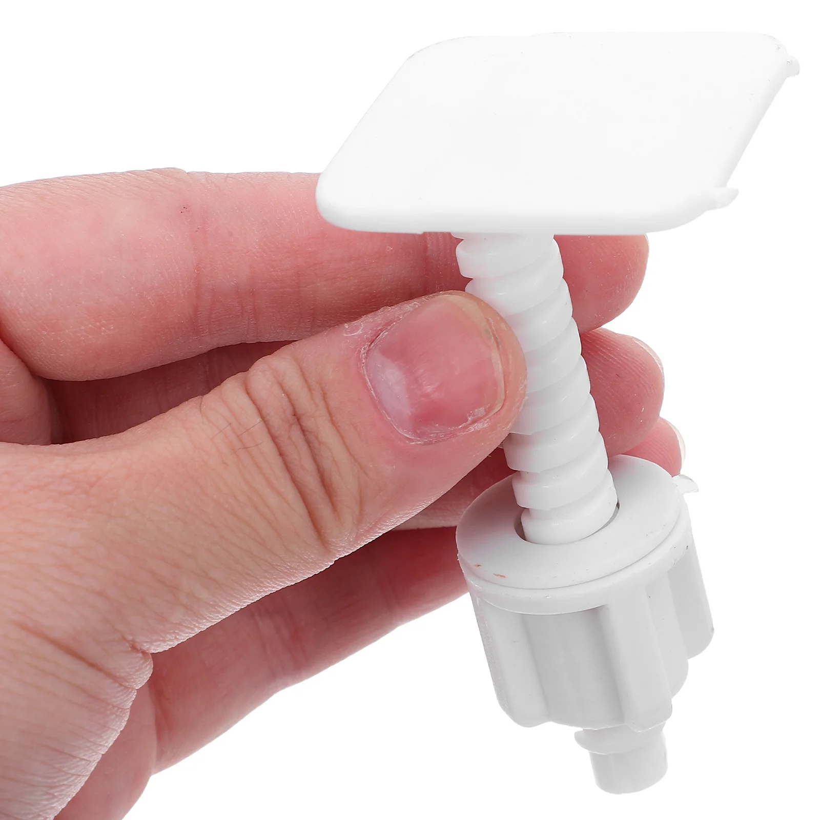 

20Pcs Toilet Seat Screws Replacement Heavy Duty Plastic Expanding Bolts Universal Fast Installation Toilet Seat Hardware Parts