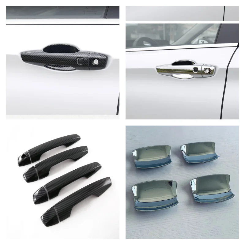 

Для Mitsubishi Outlander 2022 2023, аксессуары, внешняя новая хромированная дверная ручка автомобиля, крышка чаши, наклейка, Стайлинг автомобиля