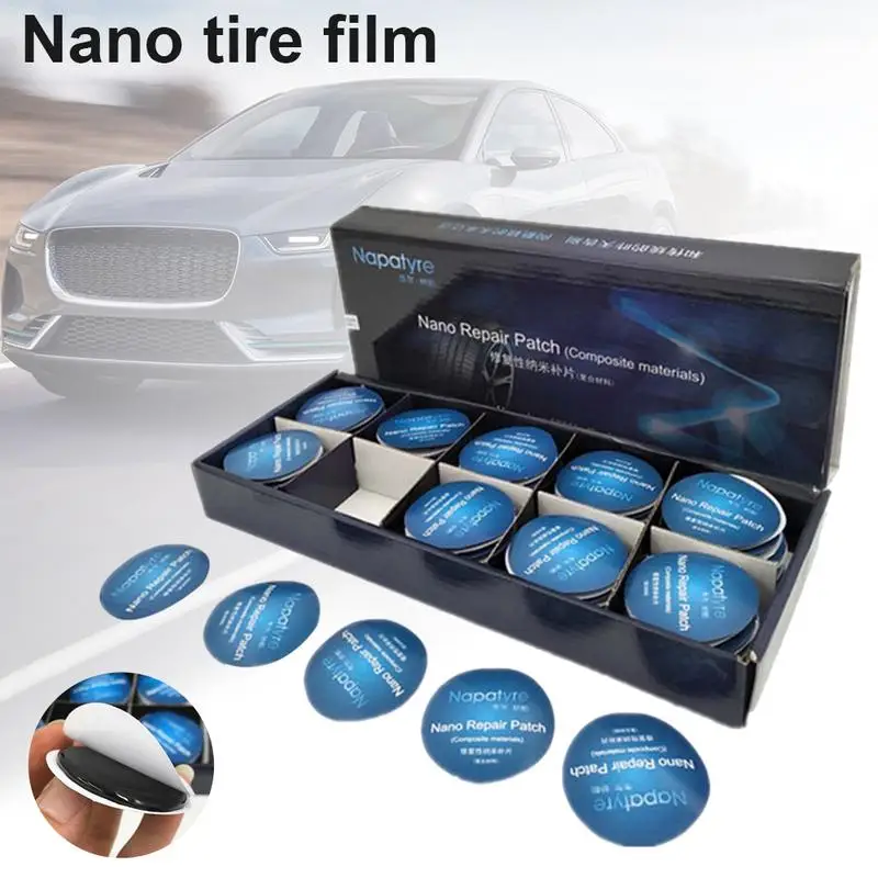 Fast Self Adhesive Cold Car Film high quality Tire Repair Tool Without Glue Patch Quick Drying Automobile Tube Vacuum Free Tool